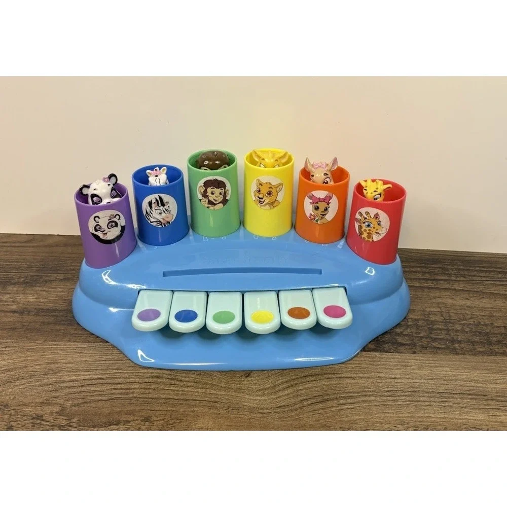 Garanimals Peek A Boo Player Piano Musical Toy Music Keys Pop Up Characters
